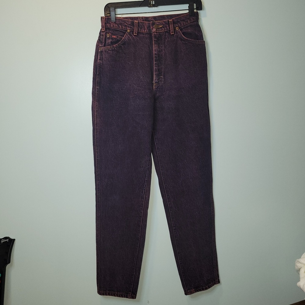 Lee Rare Vintage Women's Pink Wash High Waisted  MomJeans - Size 12‎  29x32